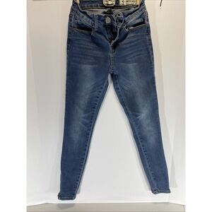 Indigo Rein Anklet Women's Jeans Size 3 Blue Bootcut Y2K Vintage Denim